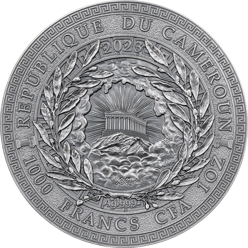 copy of 2025 Republic of Cameroon 2 oz Silver Greek Mythology Themis - 24h Shipping!