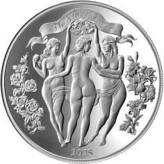 copy of Srebrna moneta Chwile miłości: Kamasutra II 2025 1 uncja - wysyłka 24 h!