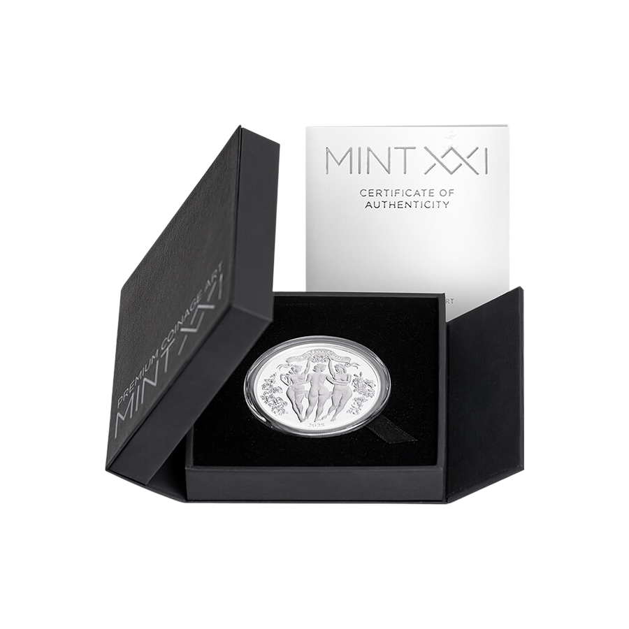 copy of Srebrna moneta Chwile miłości: Kamasutra II 2025 1 uncja - wysyłka 24 h!