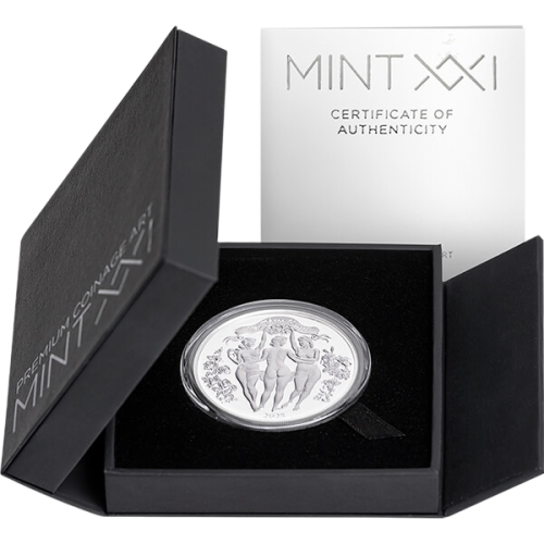 copy of Srebrna moneta Chwile miłości: Kamasutra II 2025 1 uncja - wysyłka 24 h!