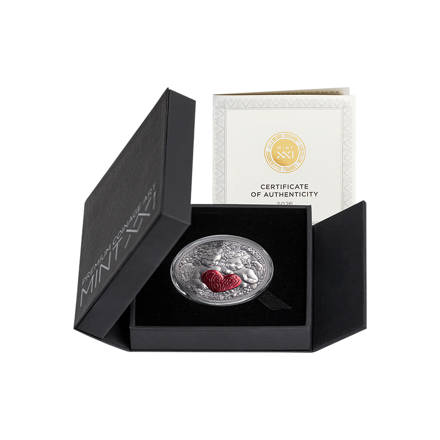 copy of Srebrna moneta Chwile miłości: Kamasutra II 2025 1 uncja - wysyłka 24 h!