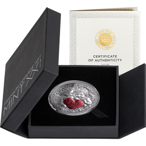 copy of Srebrna moneta Chwile miłości: Kamasutra II 2025 1 uncja - wysyłka 24 h!