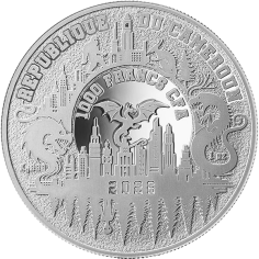 copy of Srebrna moneta Chwile miłości: Kamasutra II 2025 1 uncja - wysyłka 24 h! 2