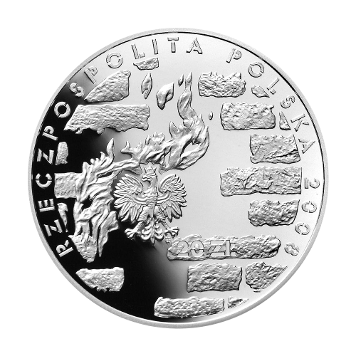 copy of Poland 20 Zloty 2008 Silver Proof Coin – Monuments of Material Culture in Poland: Kazimierz Dolny - 24h Shipping!