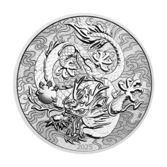 copy of 2020 Australia 1 oz Silver Double Pixiu BU - 24h Shipping!