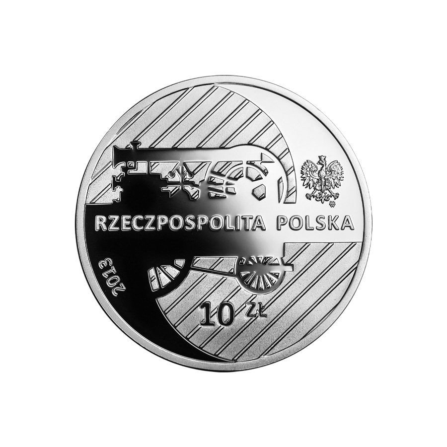 copy of Silver Proof Medal – Replica of the 1577 Gdańsk (Danzig) Siege Grosz - 24h Shipping!