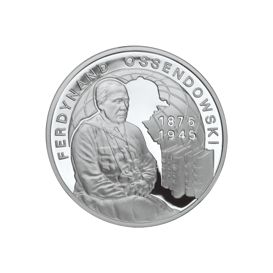 silver-coin-polish-travelers-and-explorers-ferdynand-antoni-ossendowski-reverse