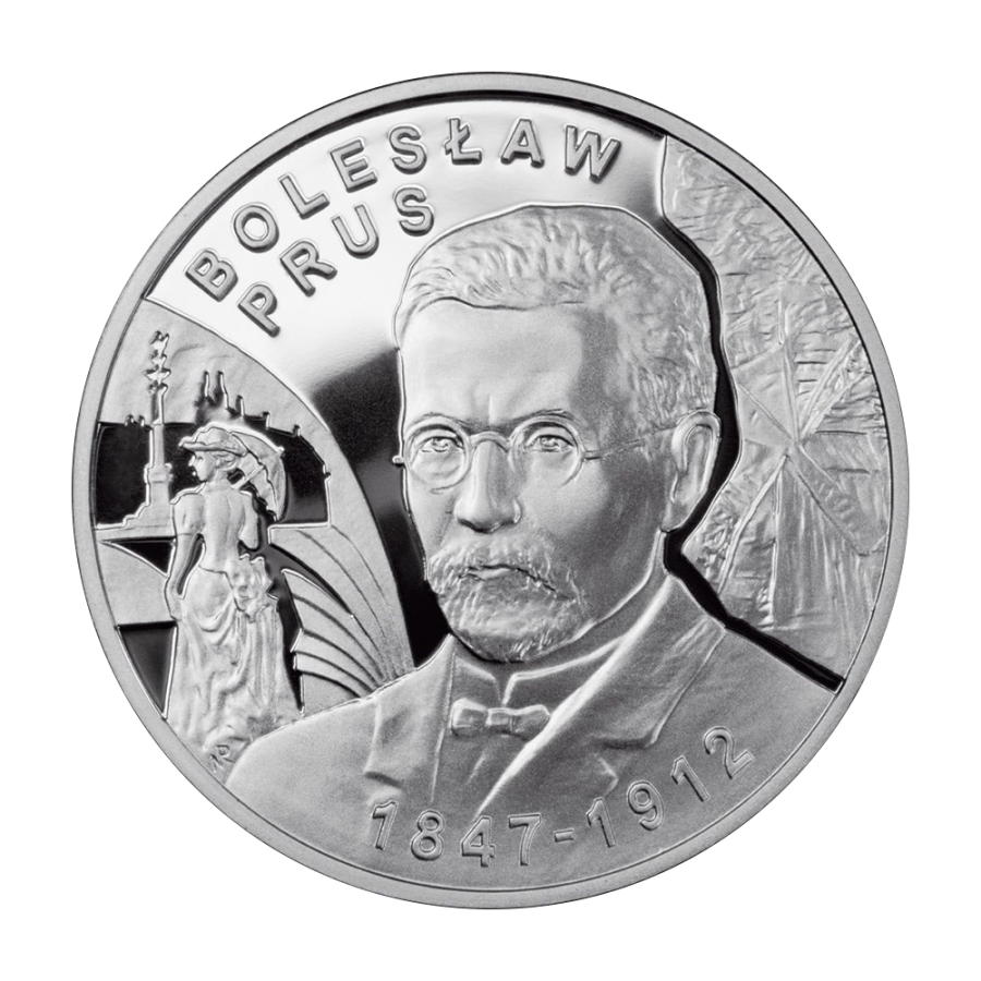 silver-coin-10-zloty-2012-boleslaw-prus-reverse