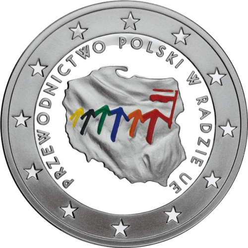 silver-coin-poland-presidency-of-the-council-of-the-european-union-reverse