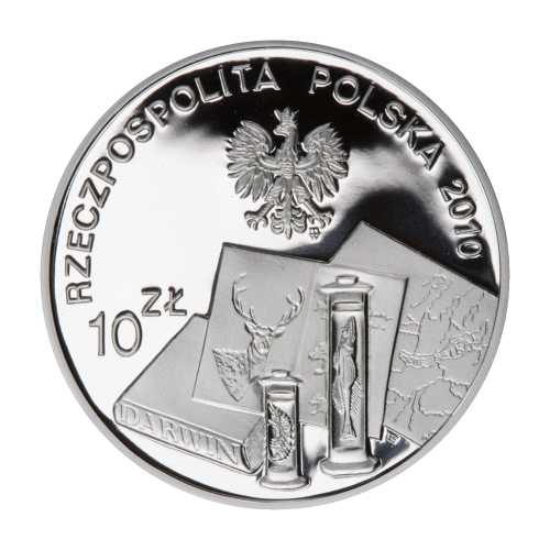 srebrna-moneta-10-zl-2010-benedykt-dybowski-1833-1930-awers