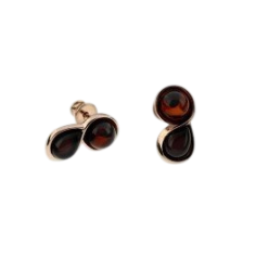 kolczyki-srebrne-pozlacane-bursztyny-wisniowe