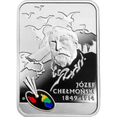 srebrna-moneta-polscy-malarze-xix-xx-wieku-jozef-chelmonski-1849-1914-r
