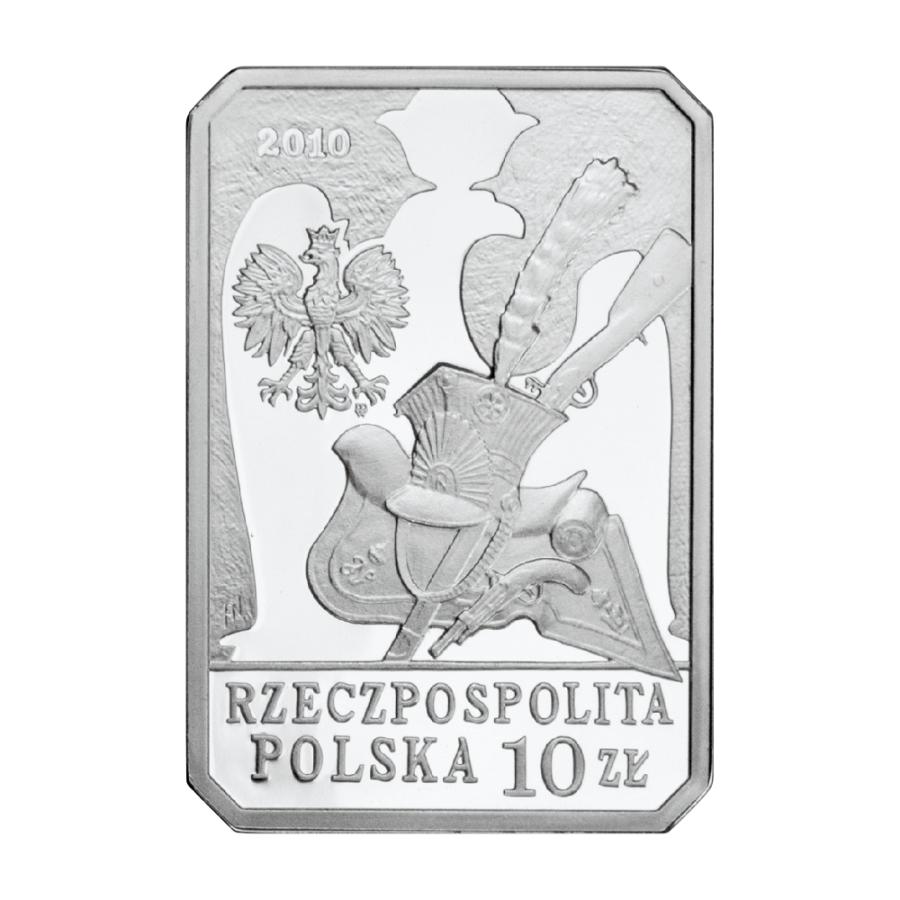 srebrna-moneta-10-zl-2010-szwolezer-gwardii-cesarza-napoleona-i-awers