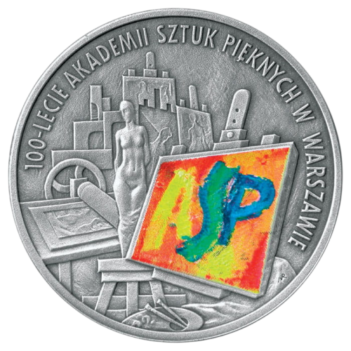 srebrna-moneta-100-rocznica-utworzenia-akademii-sztuk-pieknych-2