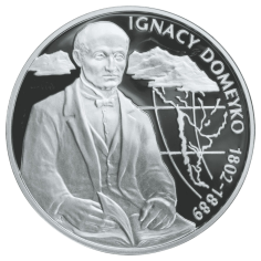 srebrna-moneta-polscy-podroznicy-i-badacze-ignacy-domeyko-1802-1889-1