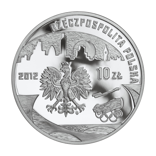 srebrna-moneta-10-zl-2012-polska-reprezentacja-olimpijska-londyn-awers