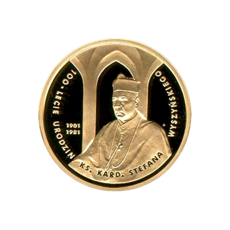 zlota-moneta-200-zl-100-rocznica-urodzin-ks-kard-stefana-wyszynskiego-2001-2