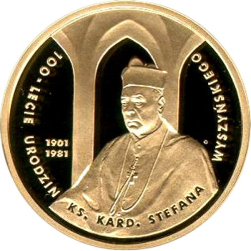 zlota-moneta-200-zl-100-rocznica-urodzin-ks-kard-stefana-wyszynskiego-2001-2
