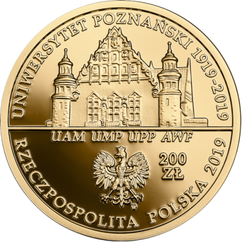 zlota-moneta-200-zl-100-lecie-utworzenia-uniwersytetu-poznanskiego-2019-2