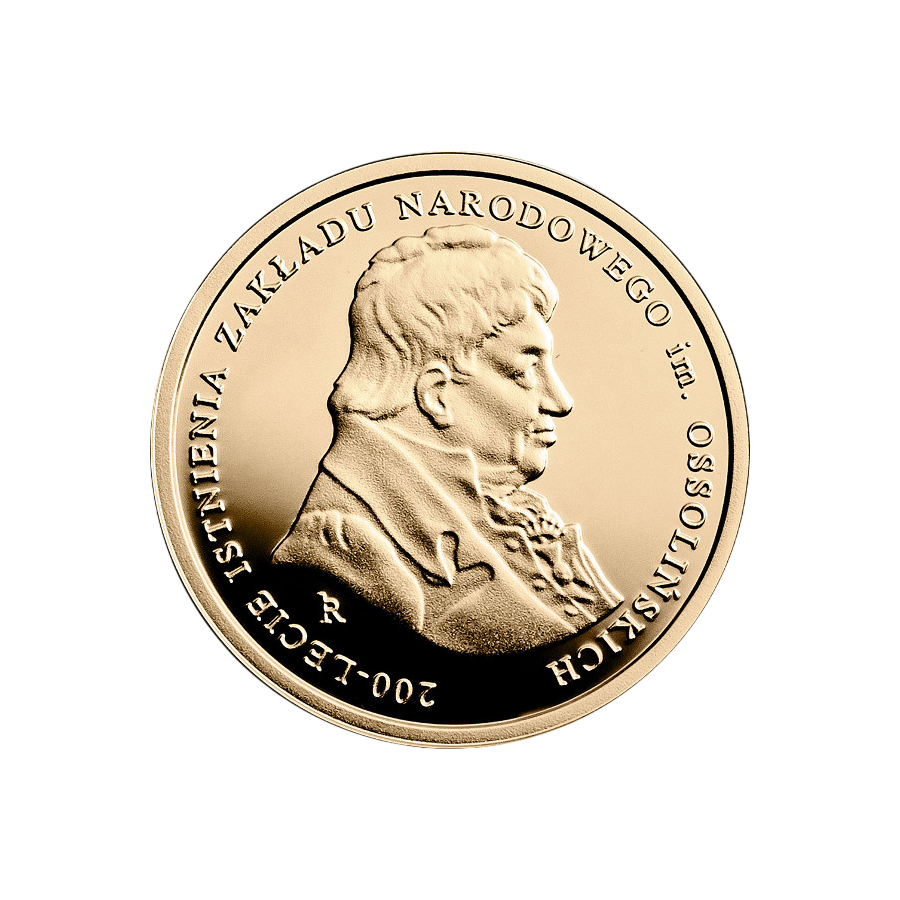 zlota-moneta-100-zl-200-lecie-istnienia-zakladu-narodowego-im-ossolinskich-2017-2