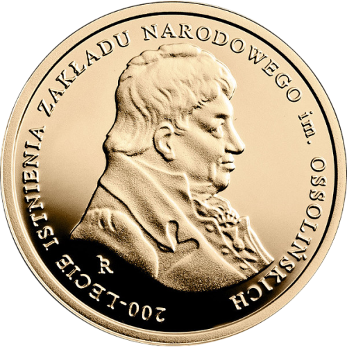 zlota-moneta-100-zl-200-lecie-istnienia-zakladu-narodowego-im-ossolinskich-2017-2