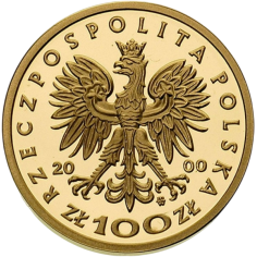 zlota-moneta-100-zl-poczet-krolow-i-ksiazat-polskich-jan-ii-kazimierz-1648-1668-1 2