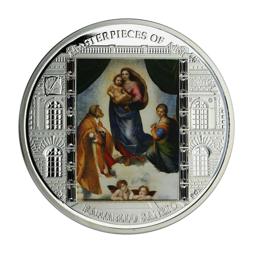 srebrna-moneta-masterpieces-of-art-madonna-sykstynska-3-uncje-2009-2