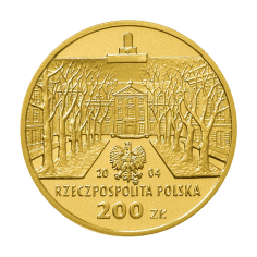 zlota-moneta-200-zl-100-lecie-akademii-sztuk-pieknych-w-warszawie-2004-2 2