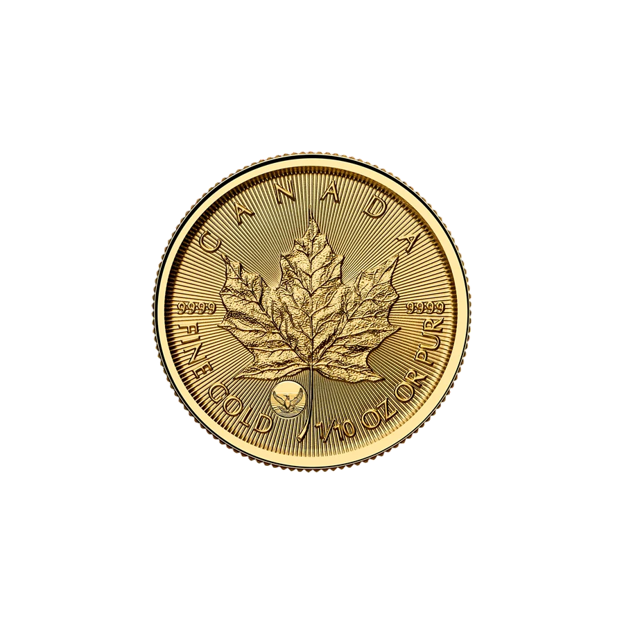 zlota-moneta-cenny-kanadyjski-lisc-klonowy-nur-2027-1-10-uncji-2