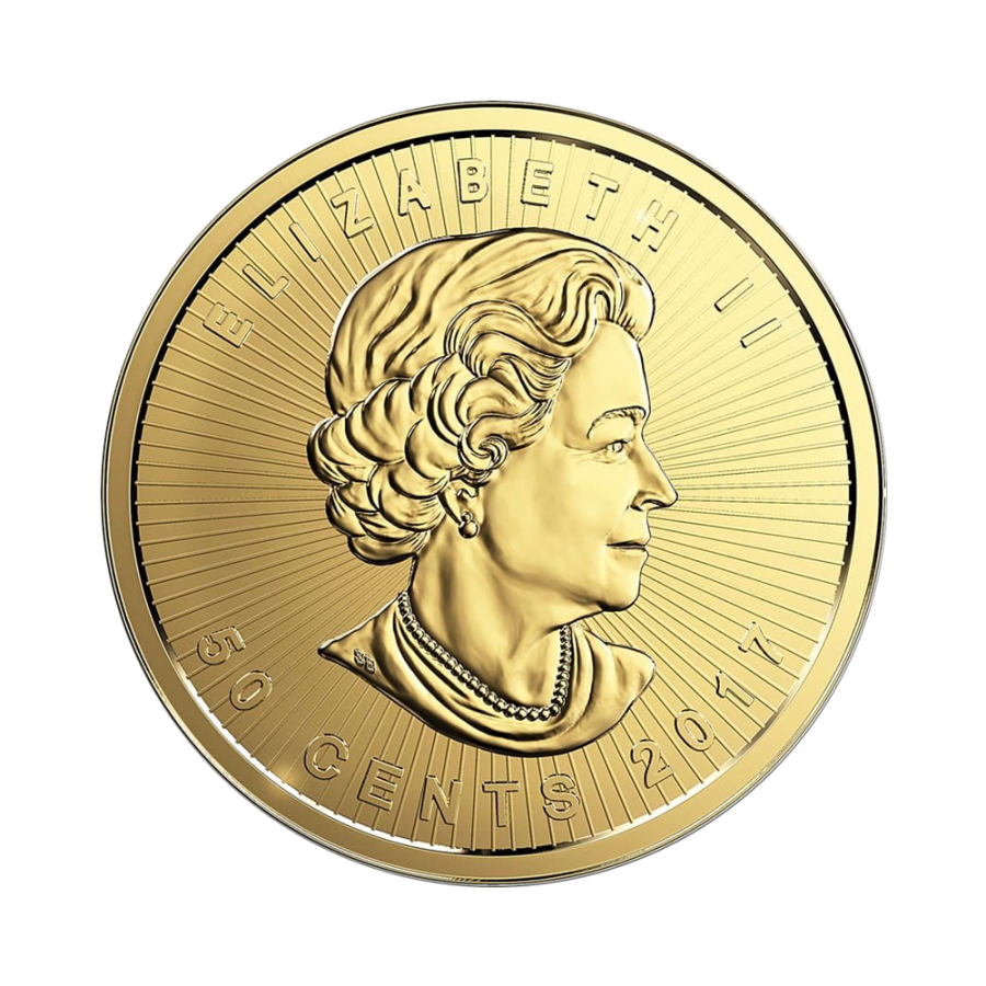 25 × 1 g Canadian Gold Maple Leaf Coins - 24h Shipping!