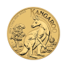 gold-coin-coin-australian-kangaroo one-four-ounce gold-reverse