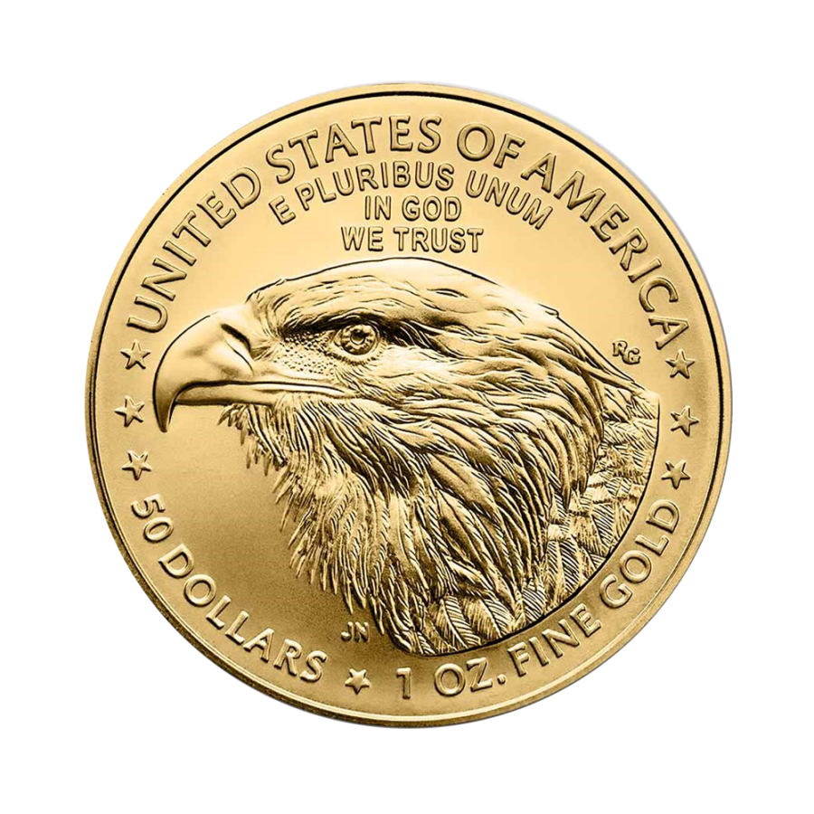 zlote-monety-moneta-amerykanski-orzel-1-uncja-zlota-awers