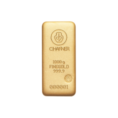 1000 grams of gold bars