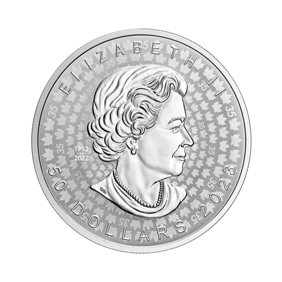 Ultra-Wysoki-Relief-Moneta-Kanadyjski-Lisc-Klonowy-2023-5-uncji-srebra
