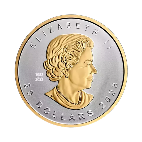 ULTRA-WYSOKI-RELIEF-Srebrna-moneta-Kanadyjski-Lisc-Klonowy-2023-1-uncja-awers