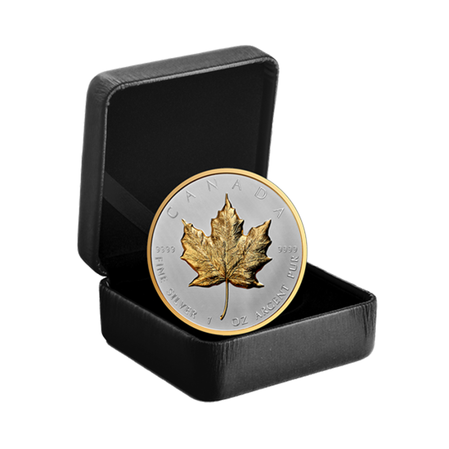 It's a very high-RELIEF silver coin