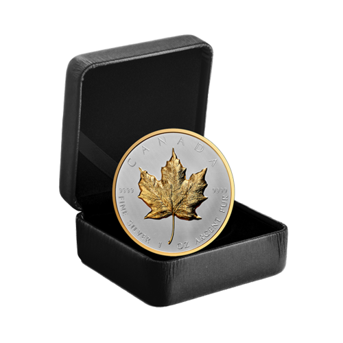 It's a very high-RELIEF silver coin