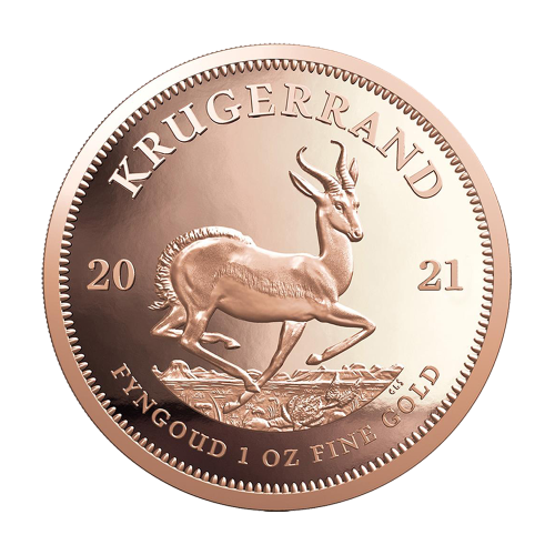 Proof-Money-Krugerrand–1-ounce gold-reverse