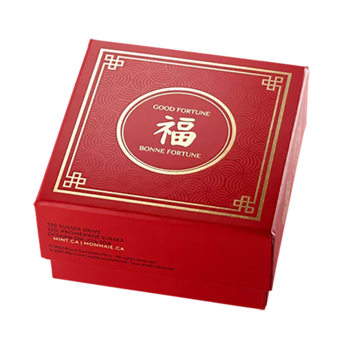 Zlota-moneta-100CAD-Kanadyjski-Rok-Krolika-Proof-2023-pudelko