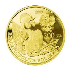 200-zl-Historia-Jazdy-Polskiej-Husarz-XVII-wiek-2009-rewers 2
