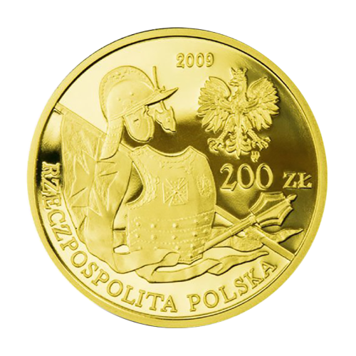 200-zl-Historia-Jazdy-Polskiej-Husarz-XVII-wiek-2009-awers