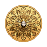 Gold-coin-200-CAD-with-diamond-oval-from-Forevermark–reversed