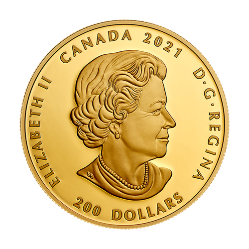 Gold-coin-200-CAD-with-diamond-oval-from-Forevermark–awers