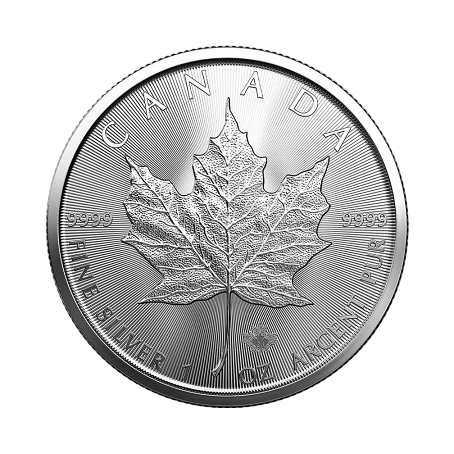 TUBA 25 x Moneta Kanadyjski Liść Klonowy 1 uncja srebra - wysyłka 24 h!