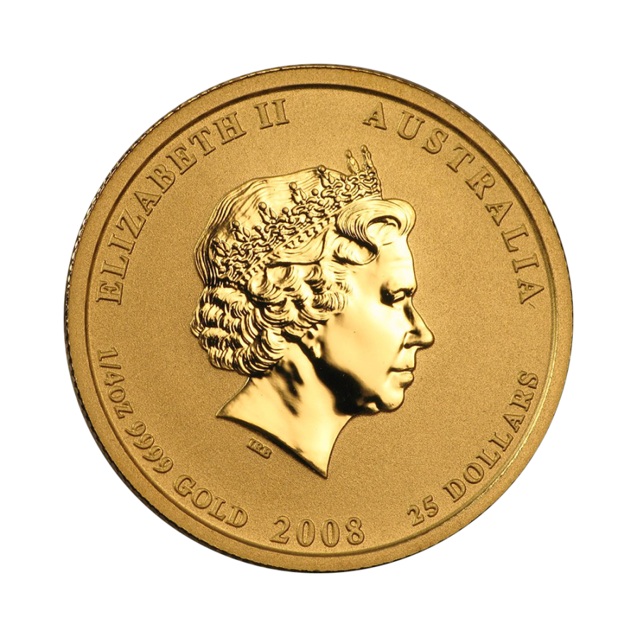 zlota-moneta-rok-myszy-2008-1-4-oz-awers