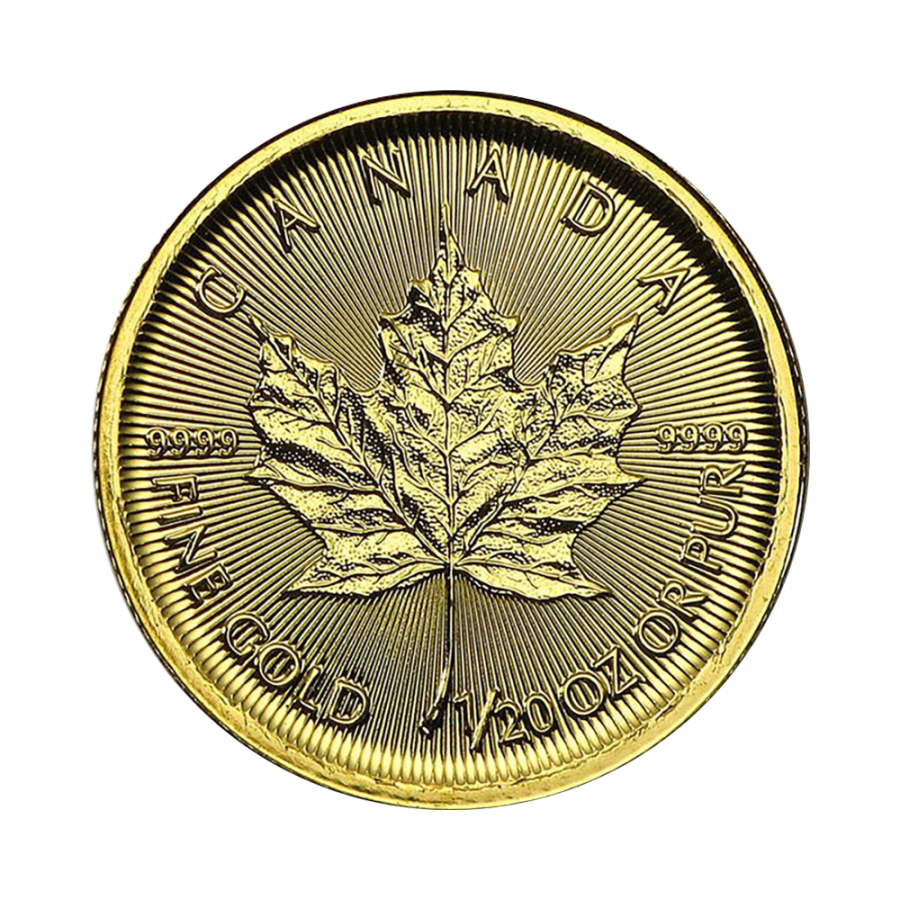zlota-moneta-kanadyjski-lisc-klonowy-1-20-oz-awers