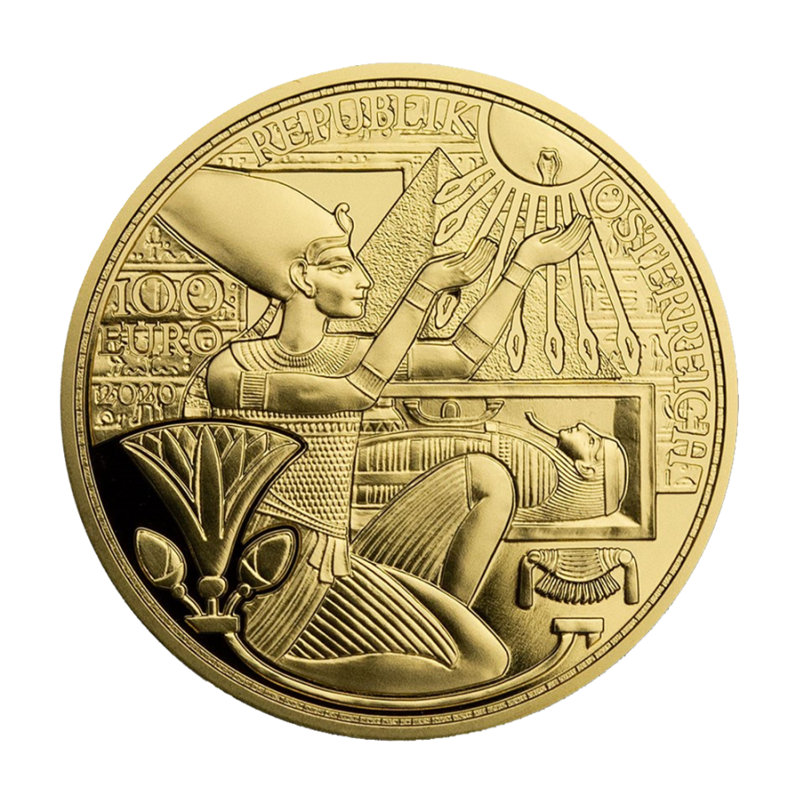 Zlota-moneta-Zloto-Faraonow-2020-1-2-uncja-awers