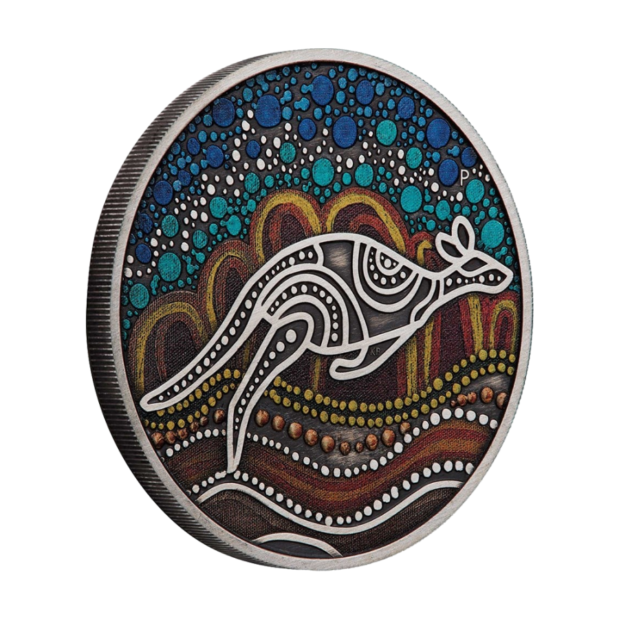 Silver-coin-kangaroo-Yongka-2-ounces-silver-obverse2