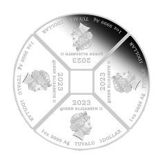 the set-silver-coin-4-1-AUD-Australian-year-rabbit-2023-reverse 2