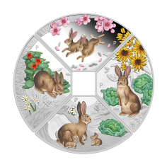 the set-silver-coin-4-1-AUD-Australian-year-rabbit-2023-reverse